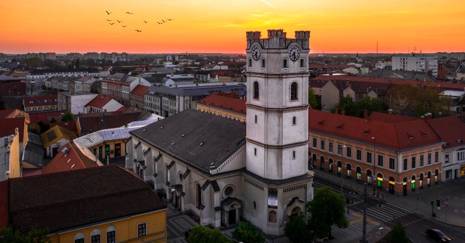 Debrecen belvárosában